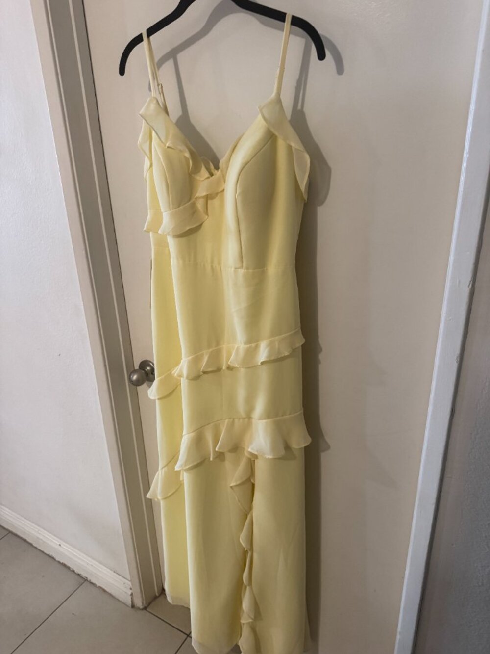 Yellow dress